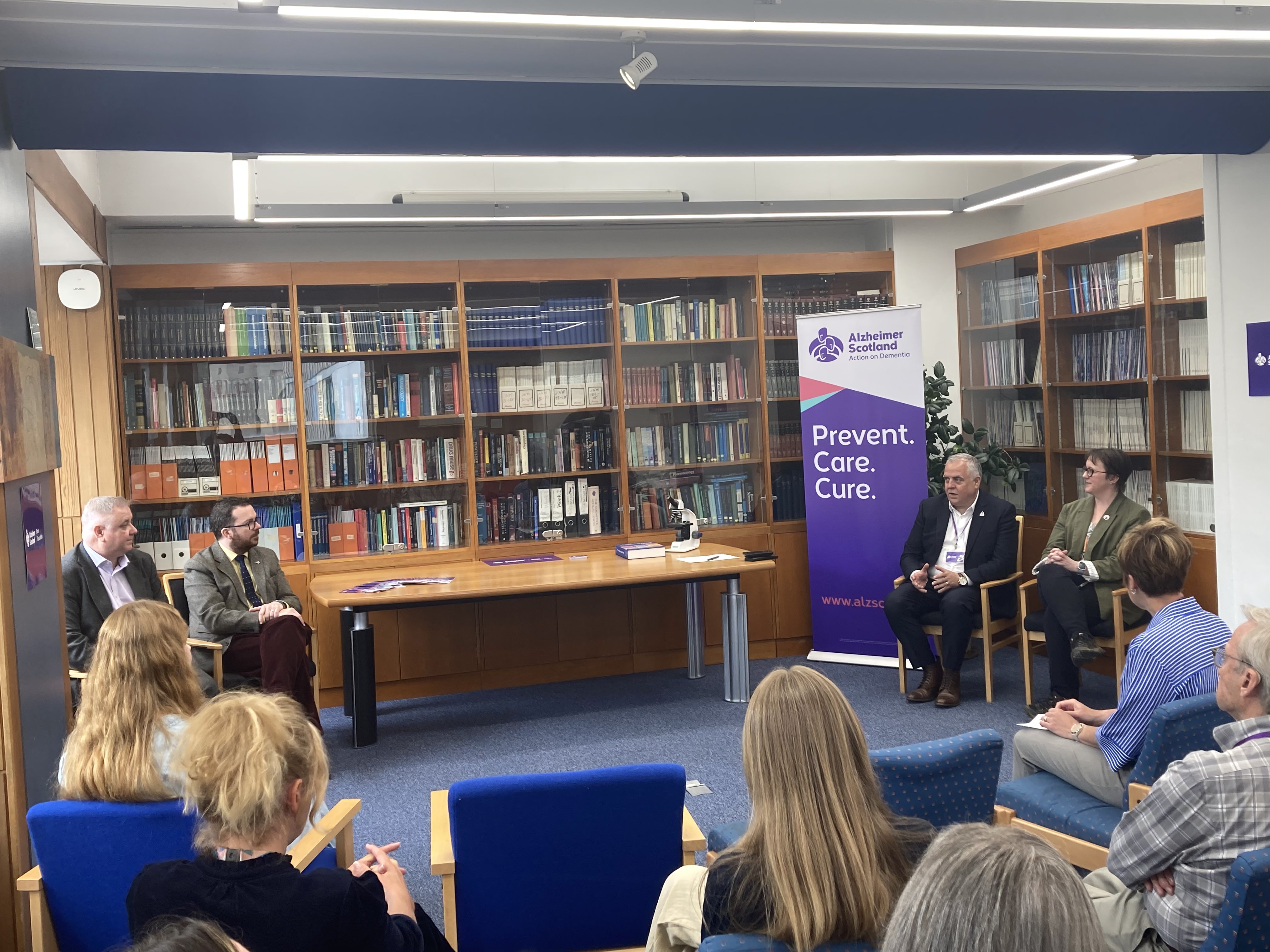 Visiting the Alzheimer Scotland Brain Tissue Bank